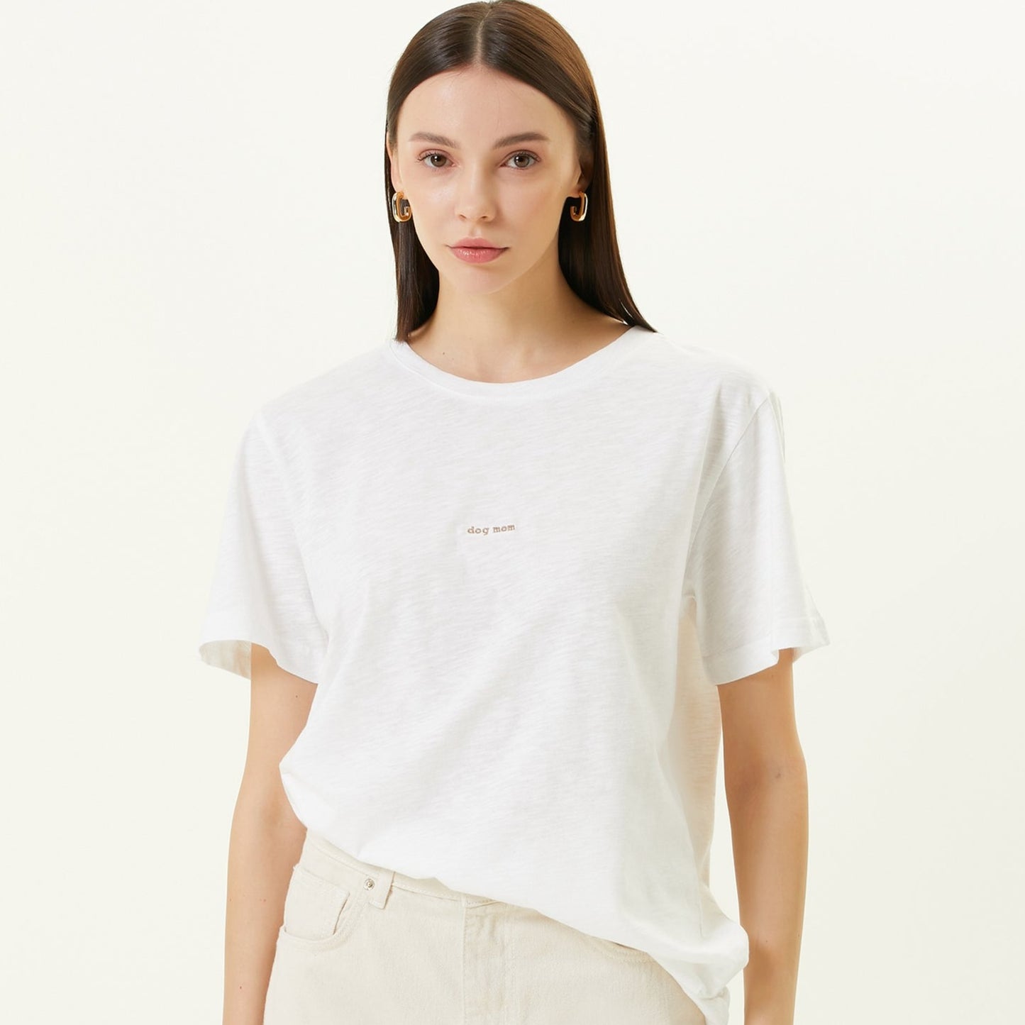 Oversized T-shirt "dog mom" - MONS BONS
