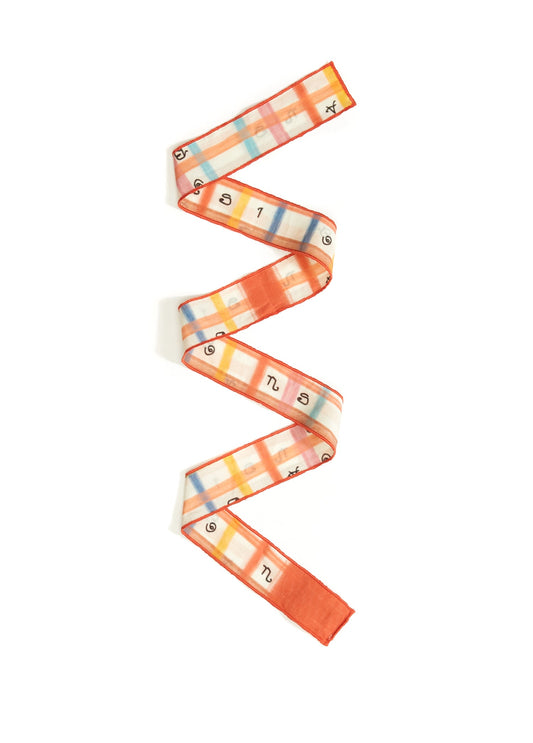 Square Print Twilly - MONS BONS