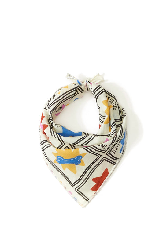 Mons Bons x Bassigue Block Print Pet Bandana - MONS BONS