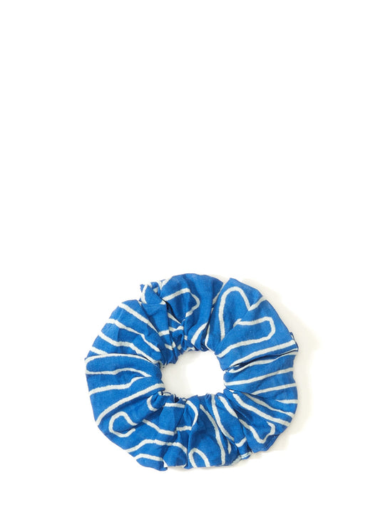 Mavi Abstract Print Scrunchie - MONS BONS