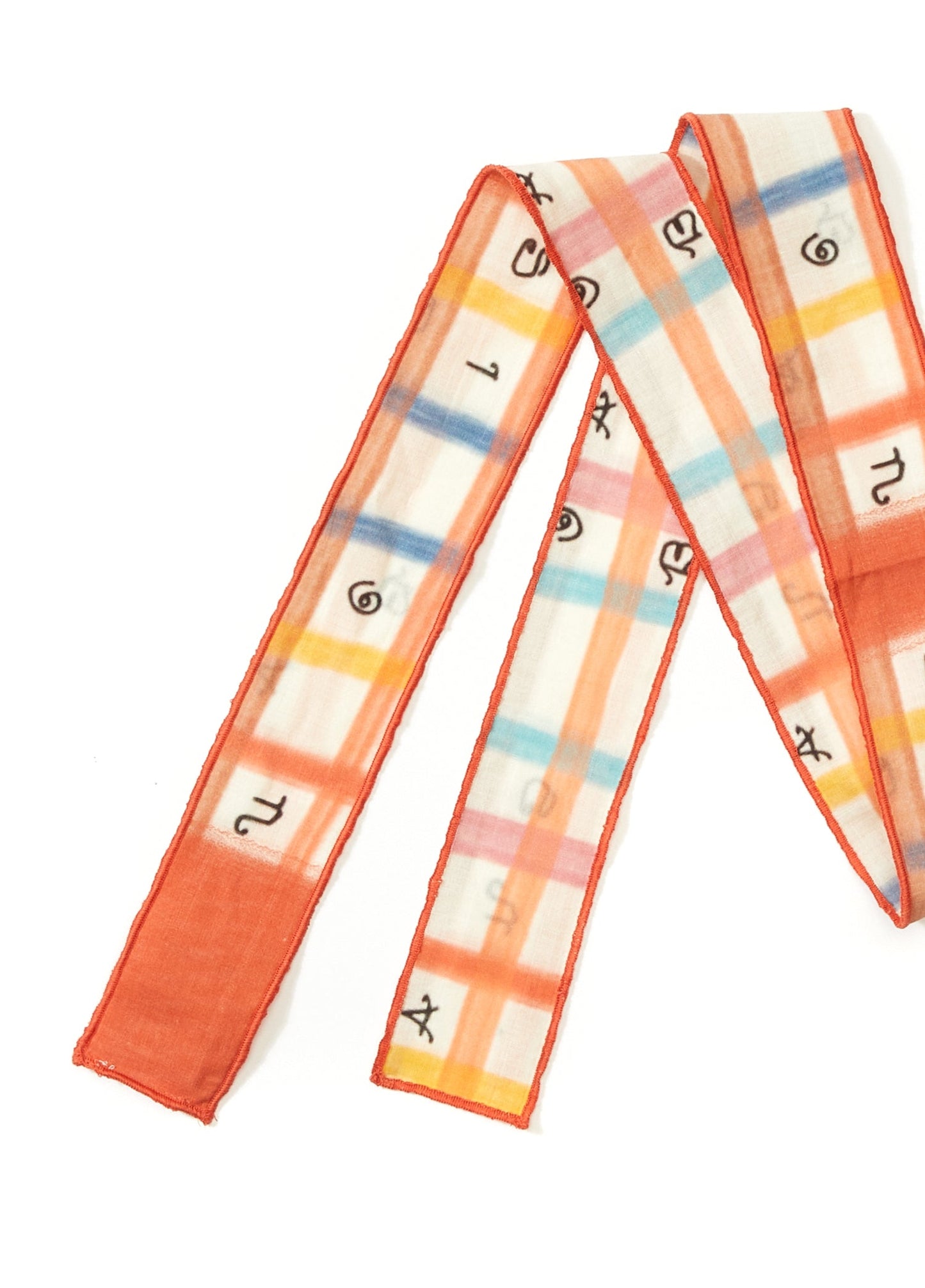 Square Print Twilly - MONS BONS