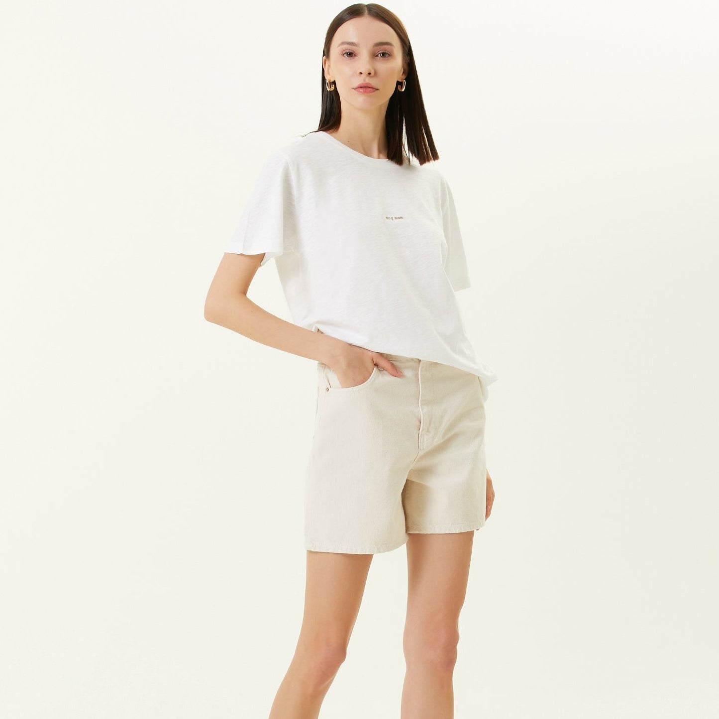 Oversized T-shirt "dog mom" - MONS BONS