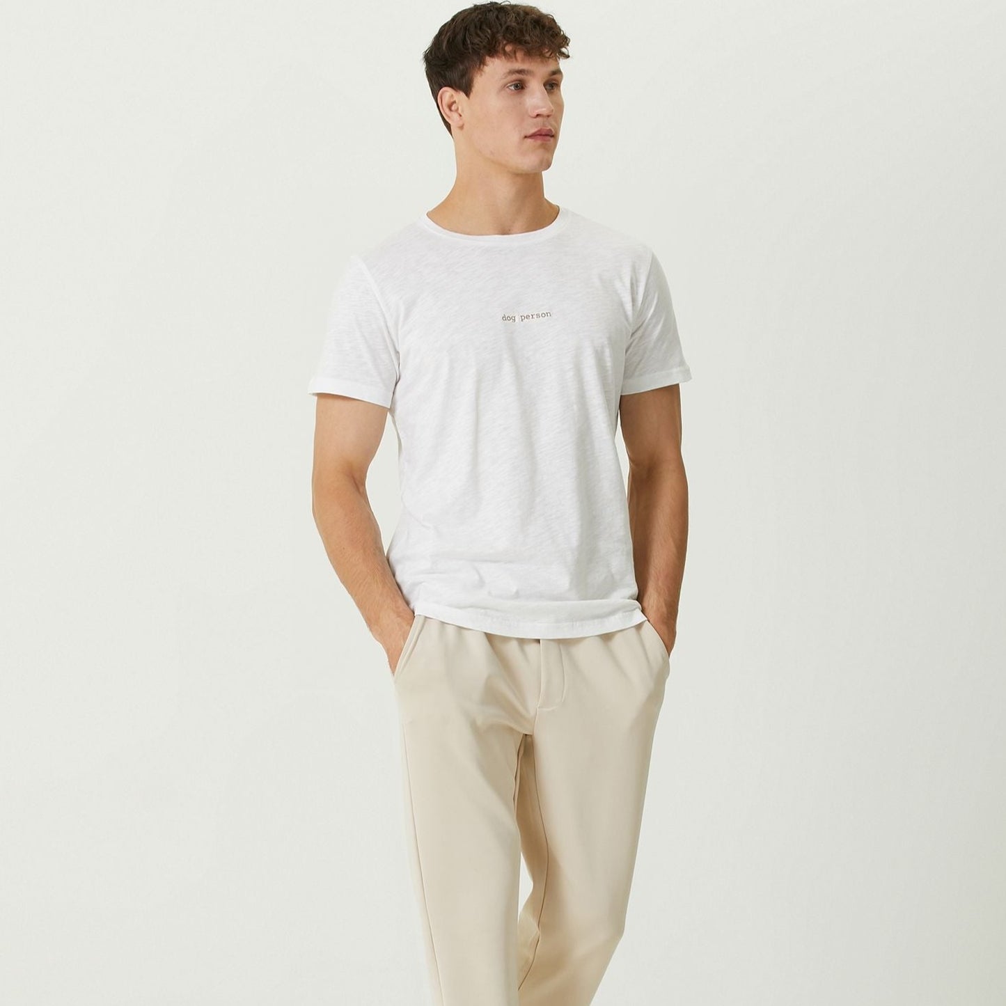 Oversized T-shirt "dog person" - MONS BONS