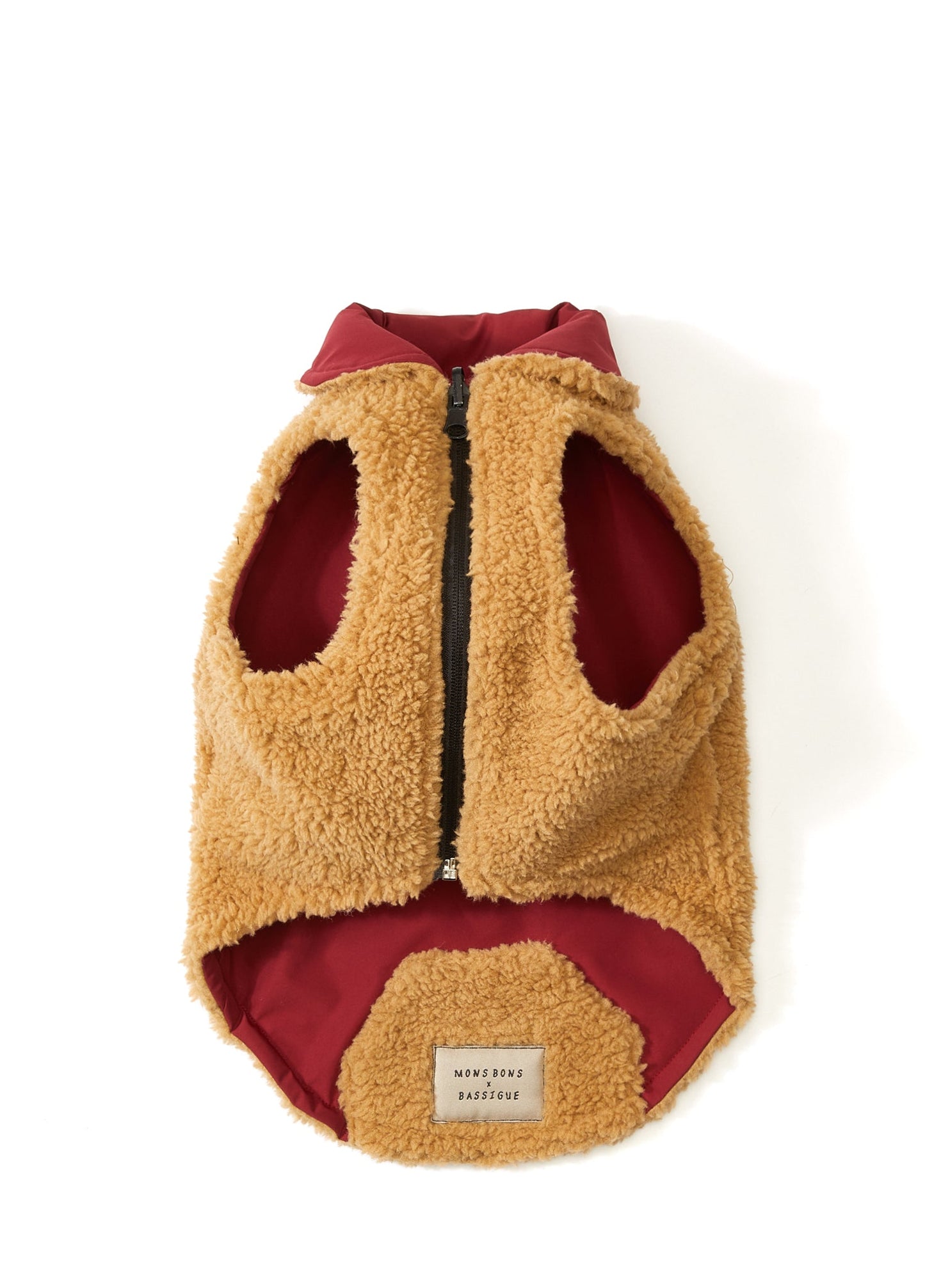 Mons Bons x Bassigue Red Reversible Winter Jacket - MONS BONS