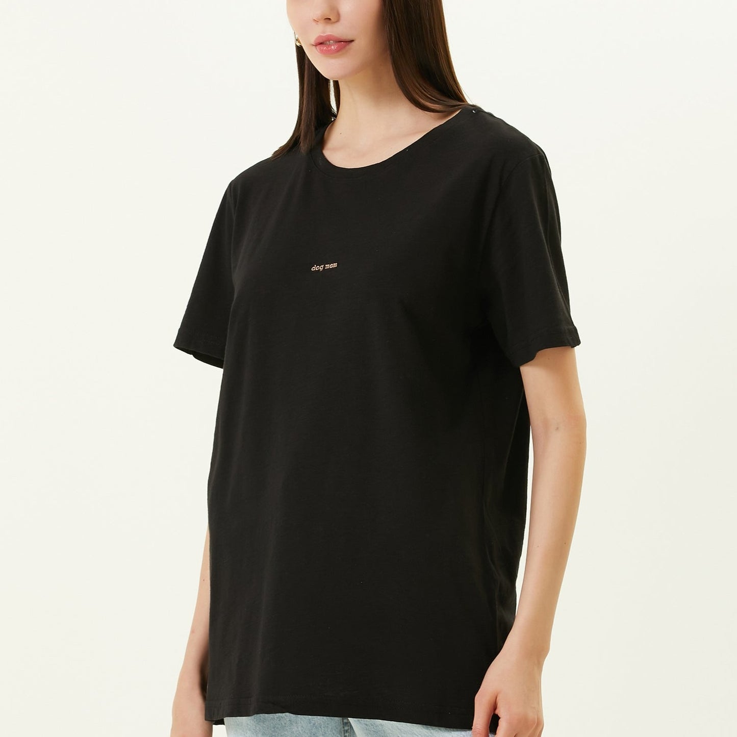 Oversized T-shirt "dog mom" - MONS BONS