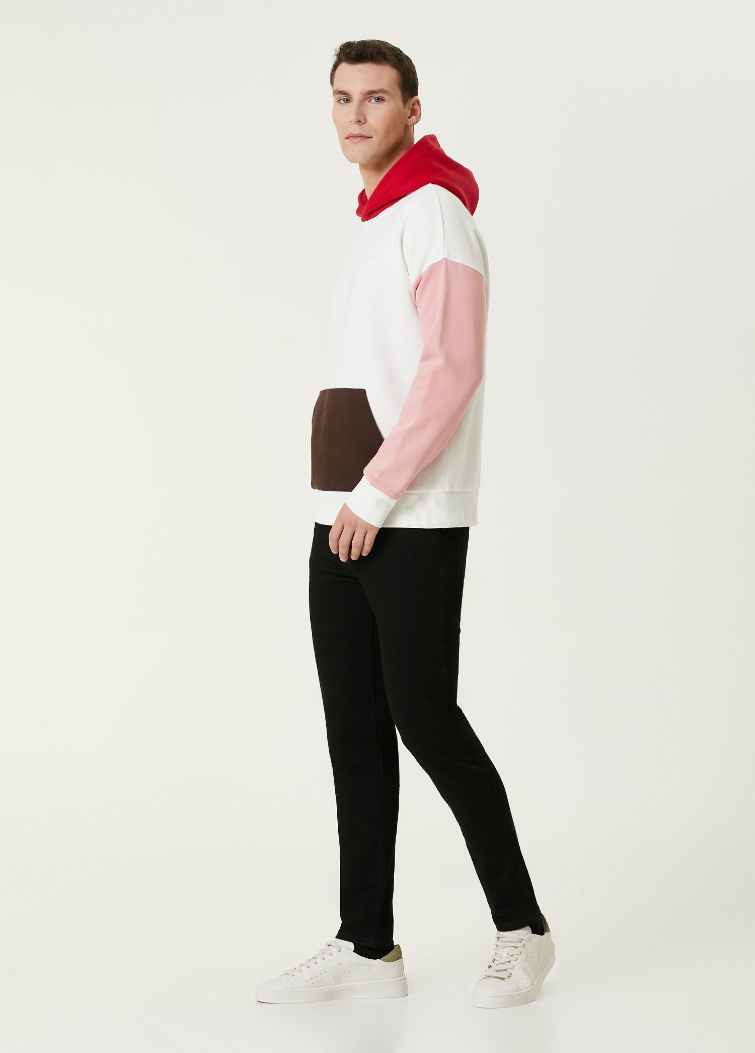 Mons Bons x Bassigue Pastel Colored Block Hoodie - MONS BONS