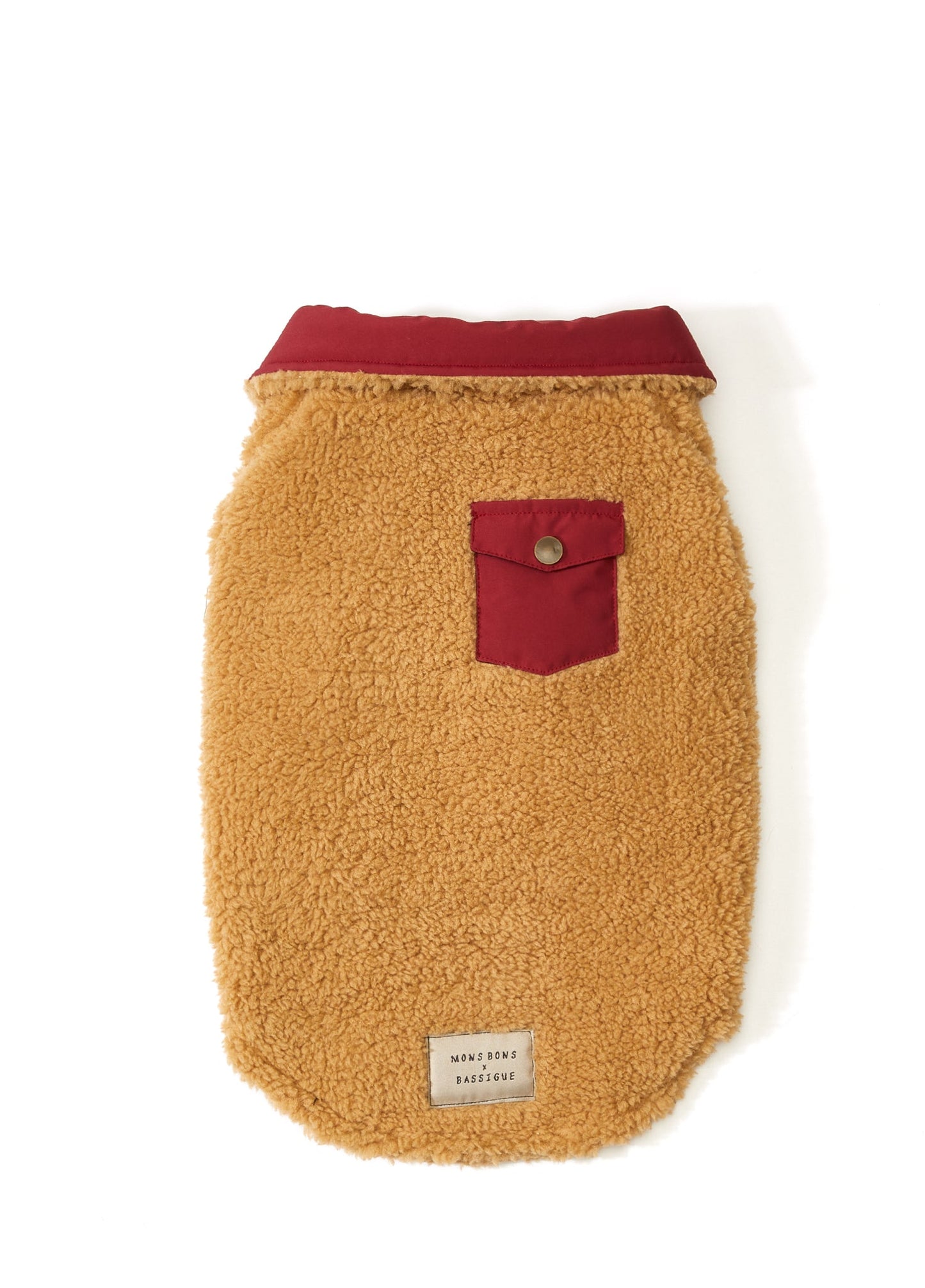 Mons Bons x Bassigue Red Reversible Winter Jacket - MONS BONS