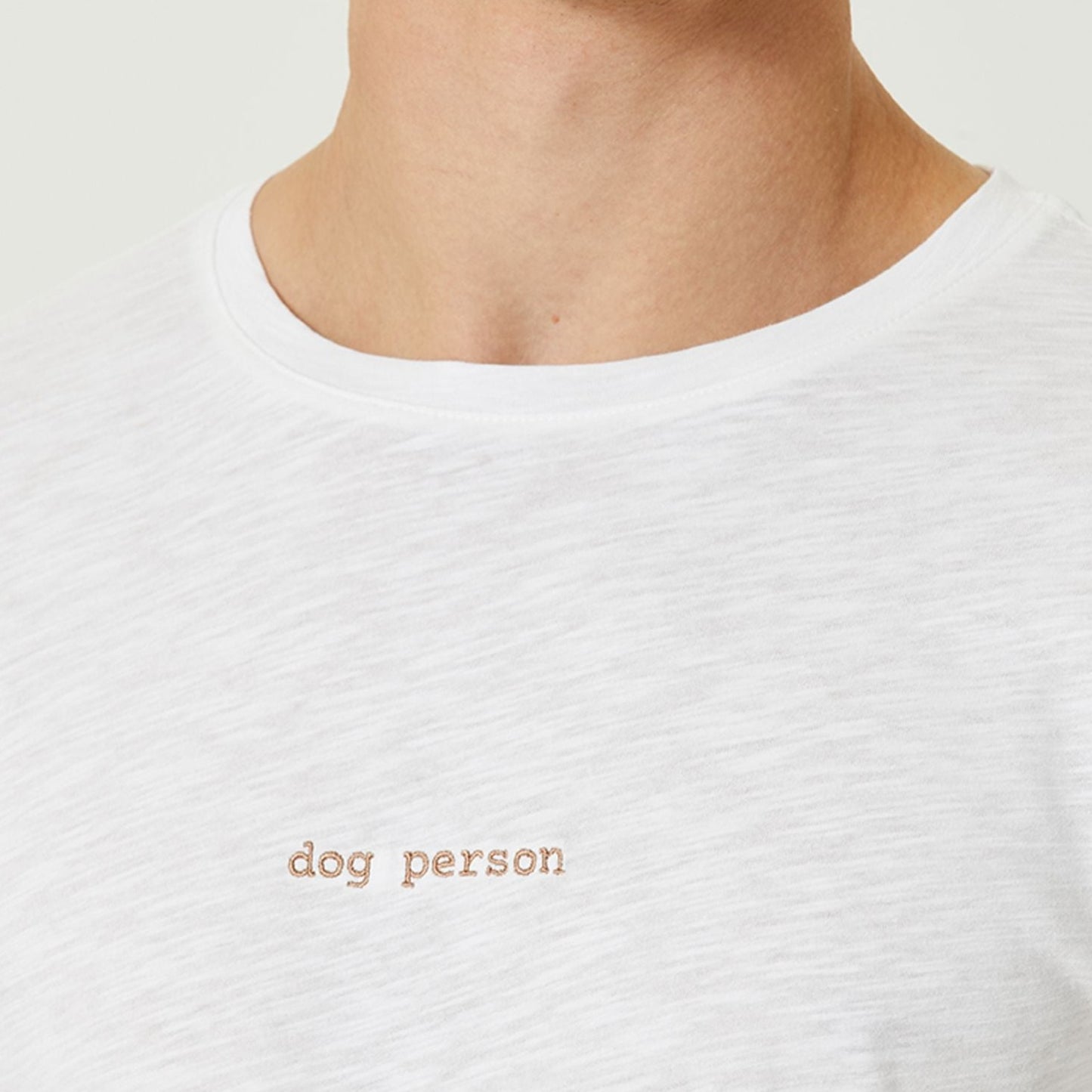 Oversized T-shirt "dog person" - MONS BONS