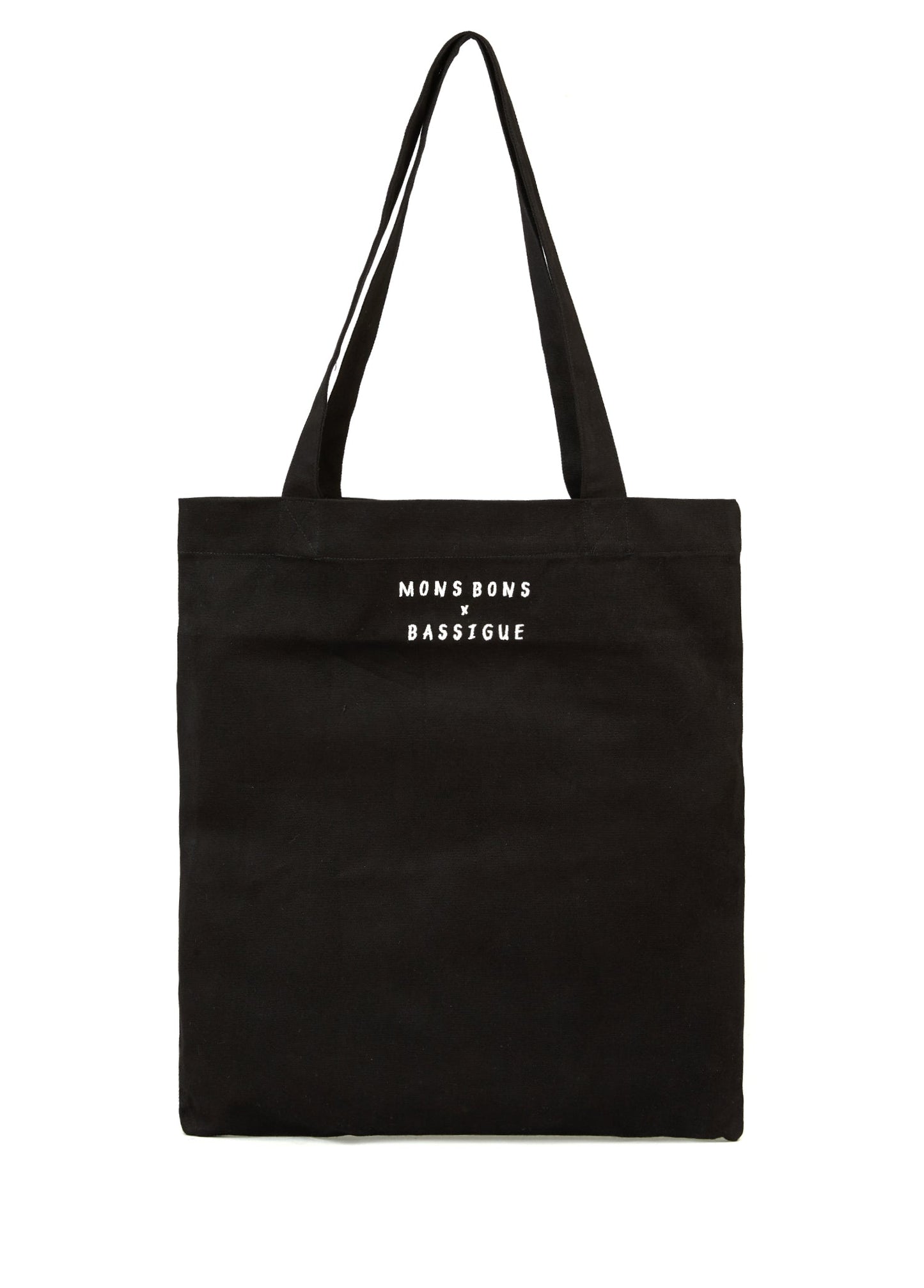 Mons Bons x Bassigue Black Tote Bag - MONS BONS