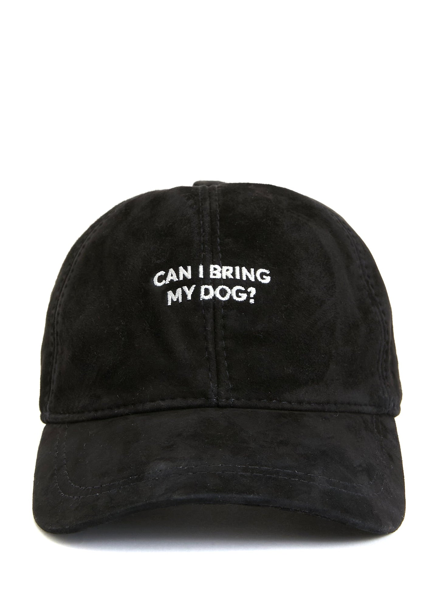 Can I Bring My Dog? Suede Hat - MONS BONS