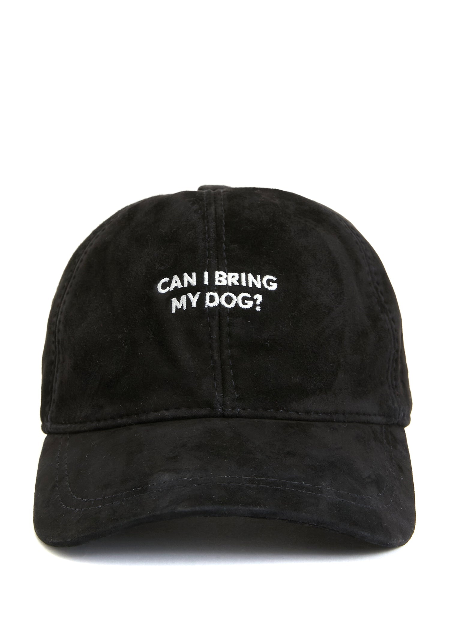 Can I Bring My Dog? Suede Hat - MONS BONS