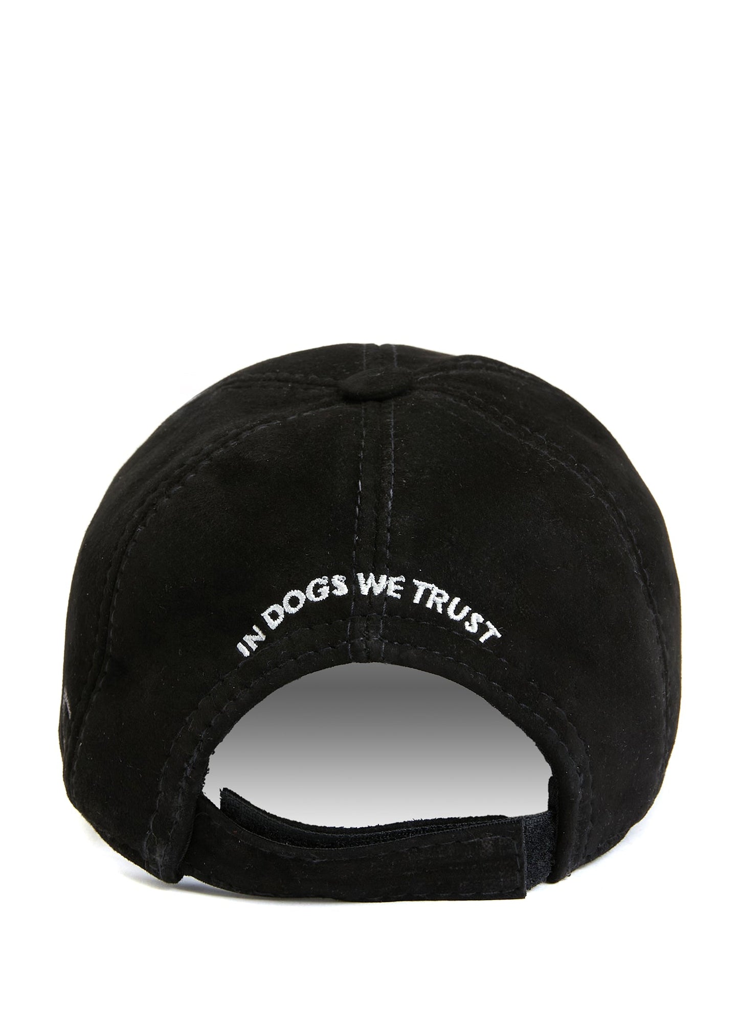 In Dogs We Trust Suede Hat - MONS BONS