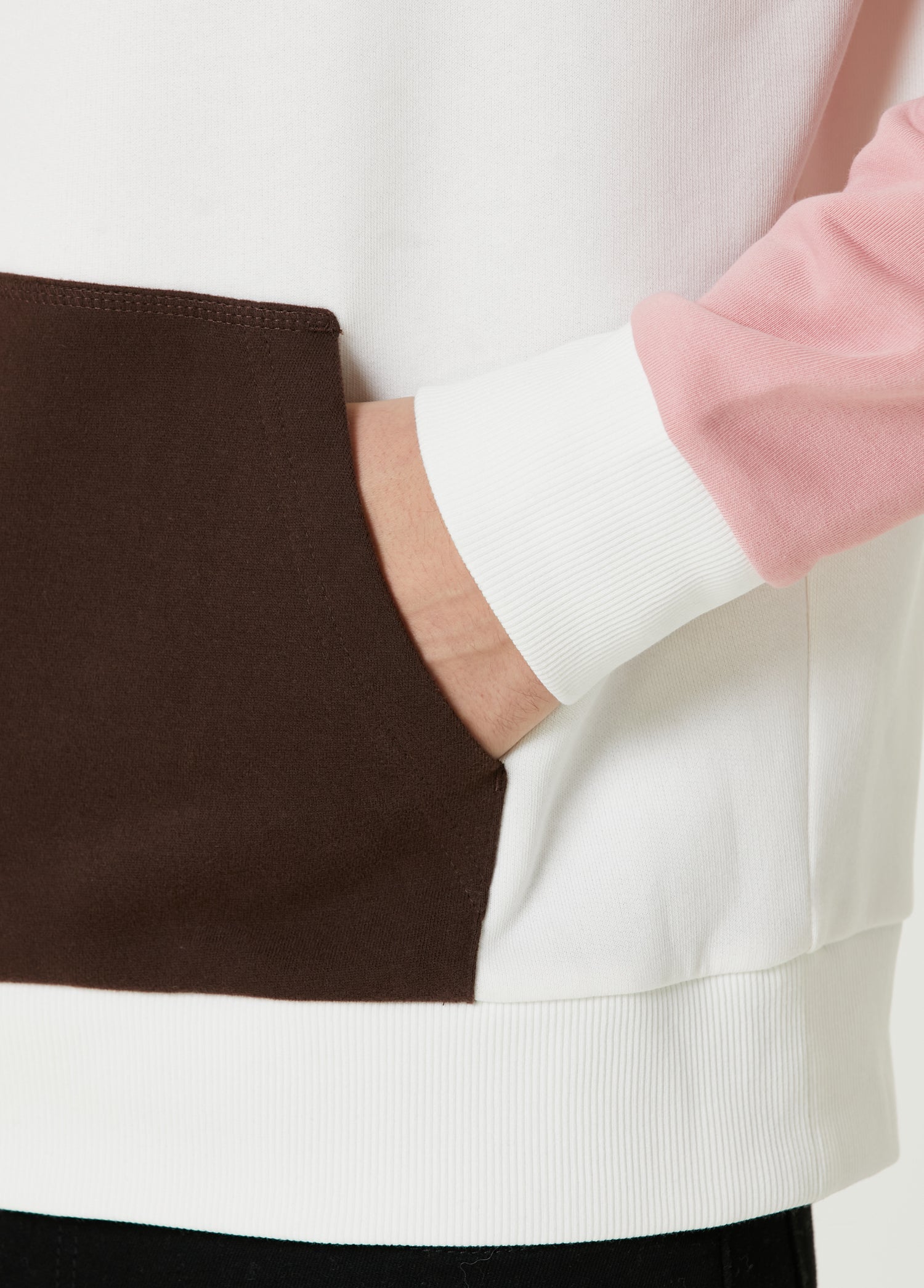 Mons Bons x Bassigue Pastel Colored Block Hoodie - MONS BONS