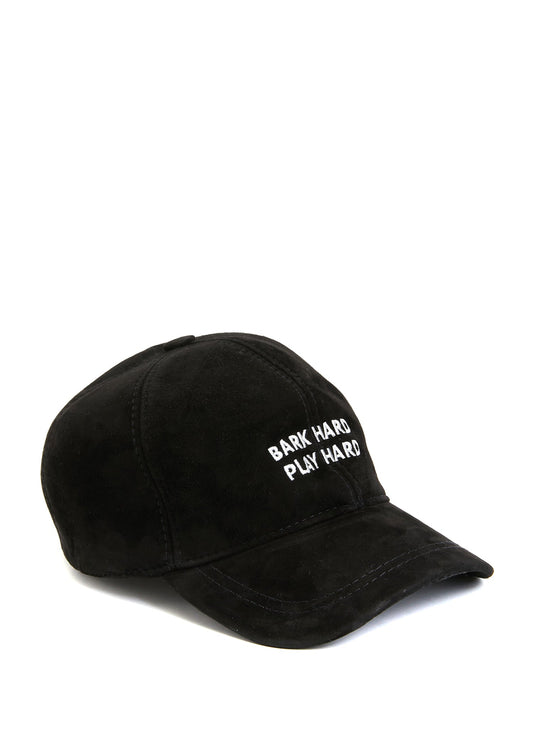 Bark Hard Play Hard Suede Hat - MONS BONS