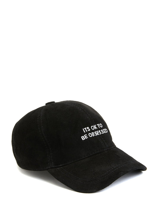 It's OK To Be Obsessed With Your Dog Suede Hat - MONS BONS