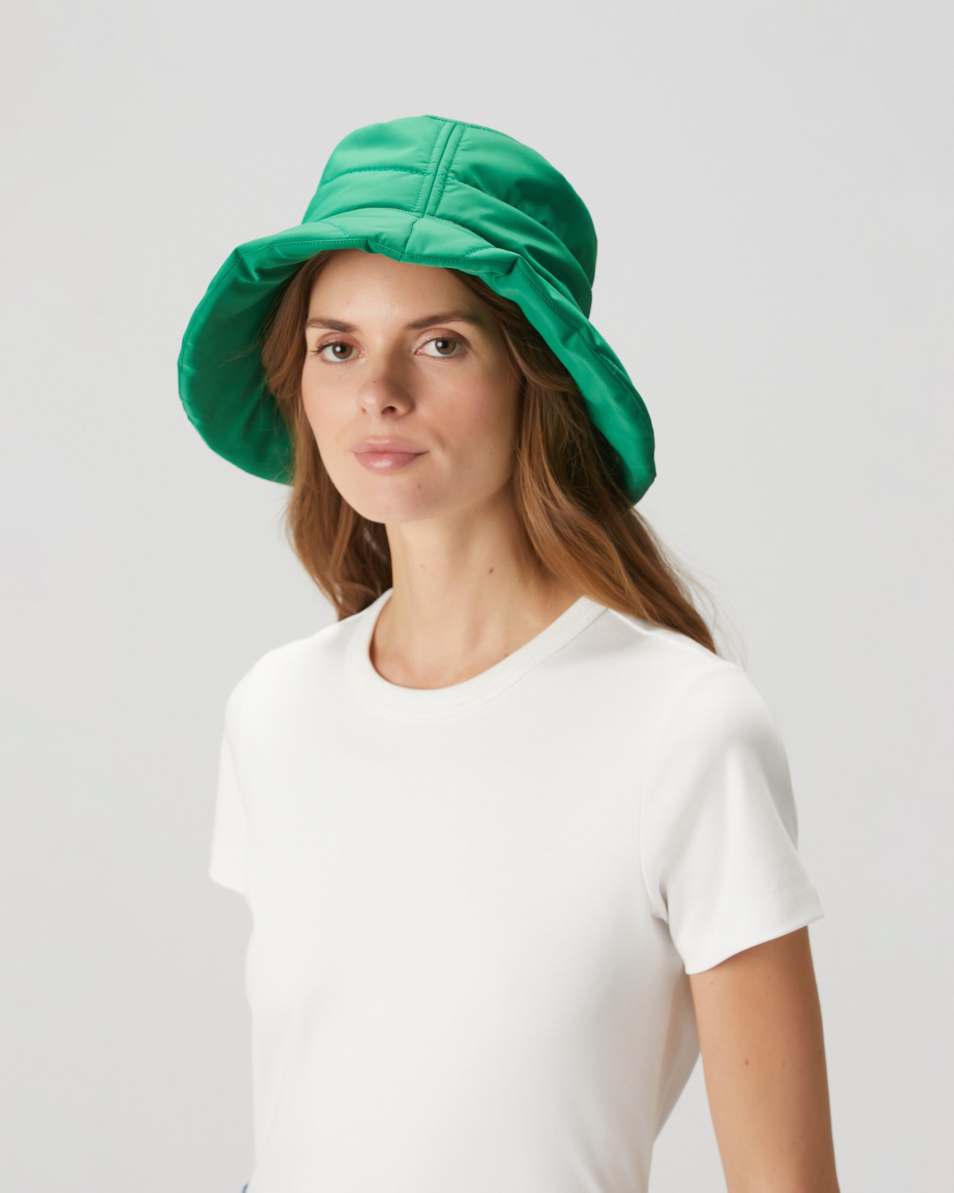 Mons Bons x Bassigue Green Puffer Hat - MONS BONS