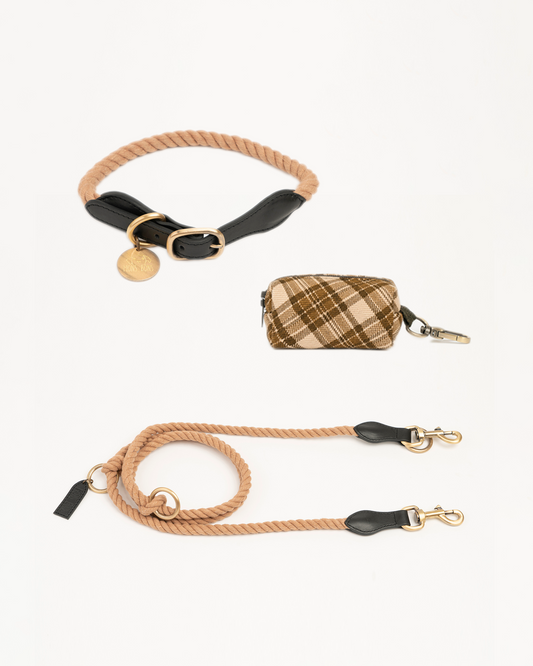 3-Pack Walking Set Beige - MONS BONS