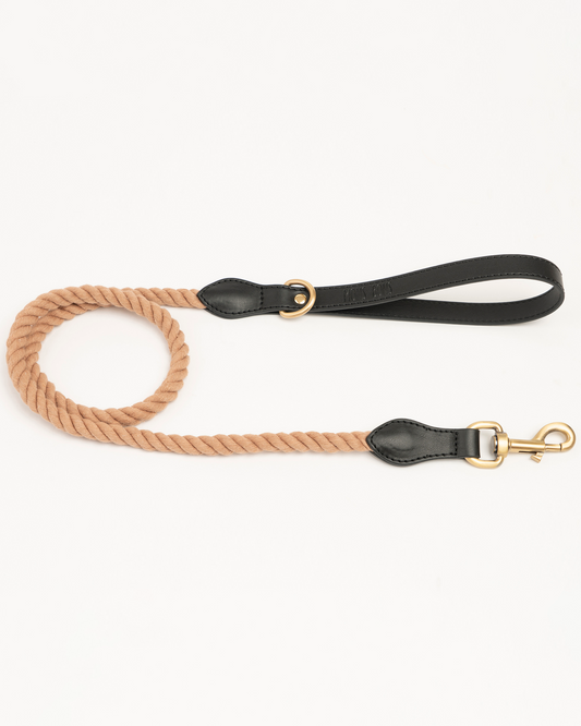 Classy-Yoko Leash Beige - MONS BONS
