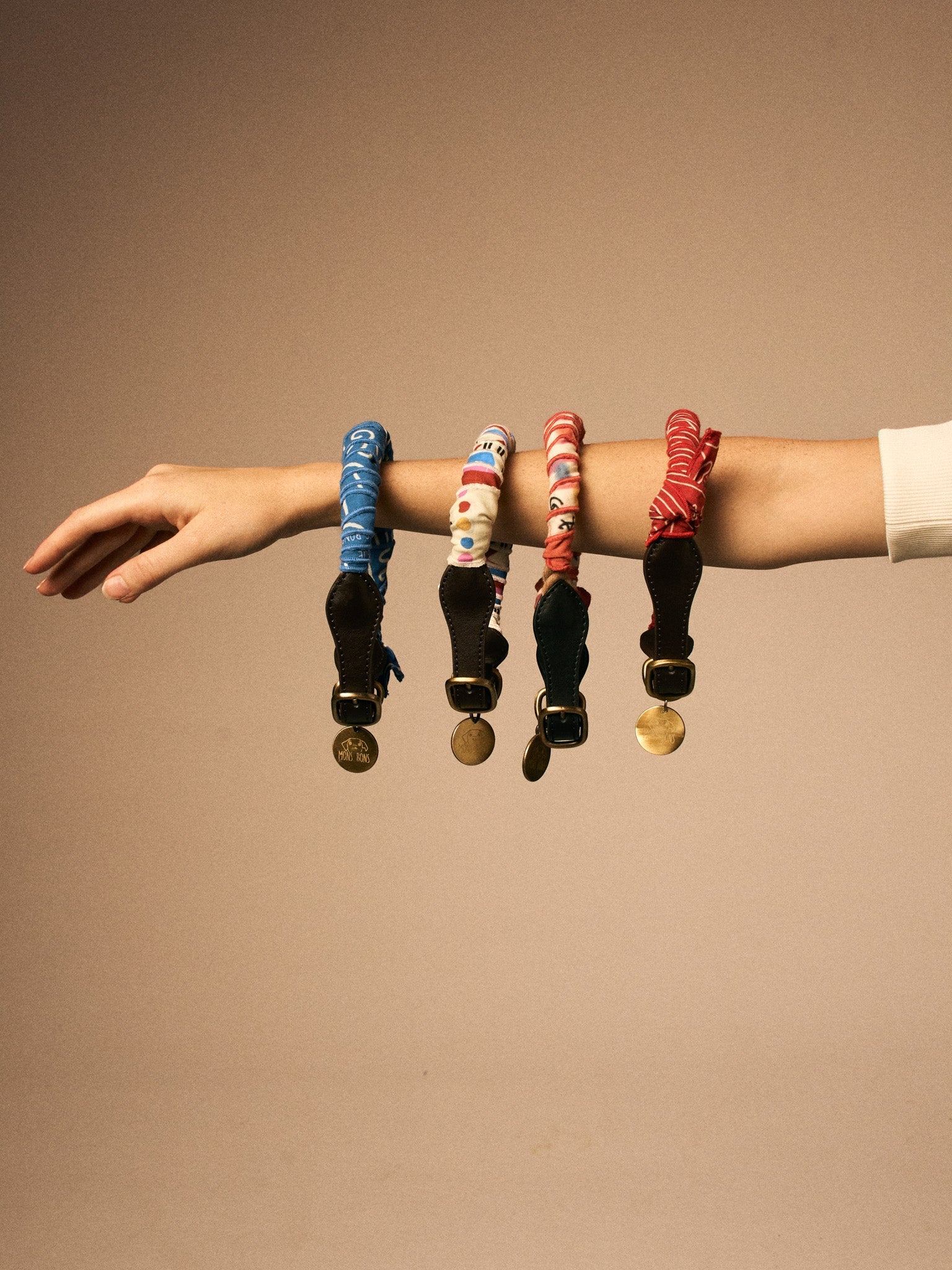 Mons Bons x Bassigue Accessorized Collar - MONS BONS