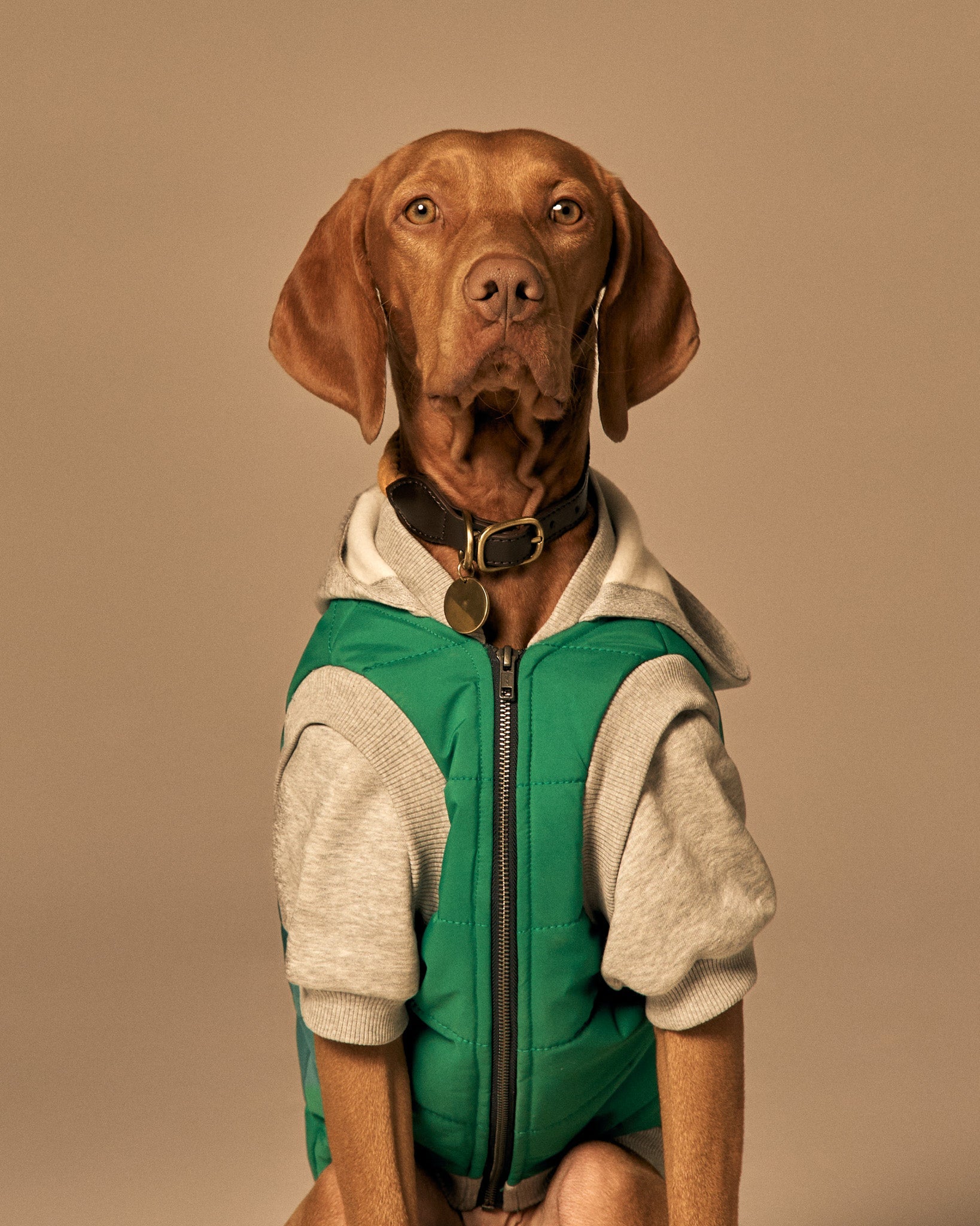 Mons Bons x Bassigue Green Puffer Jacket - MONS BONS