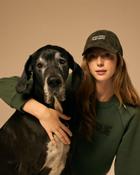 Bark Hard Play Hard Suede Hat - MONS BONS