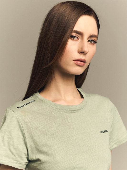 "This Shirt Saves Dogs." T-shirt – Mons Bons Care Edition - MONS BONS