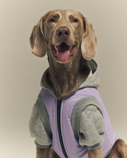 Mona's Puffer Jacket - Lilac