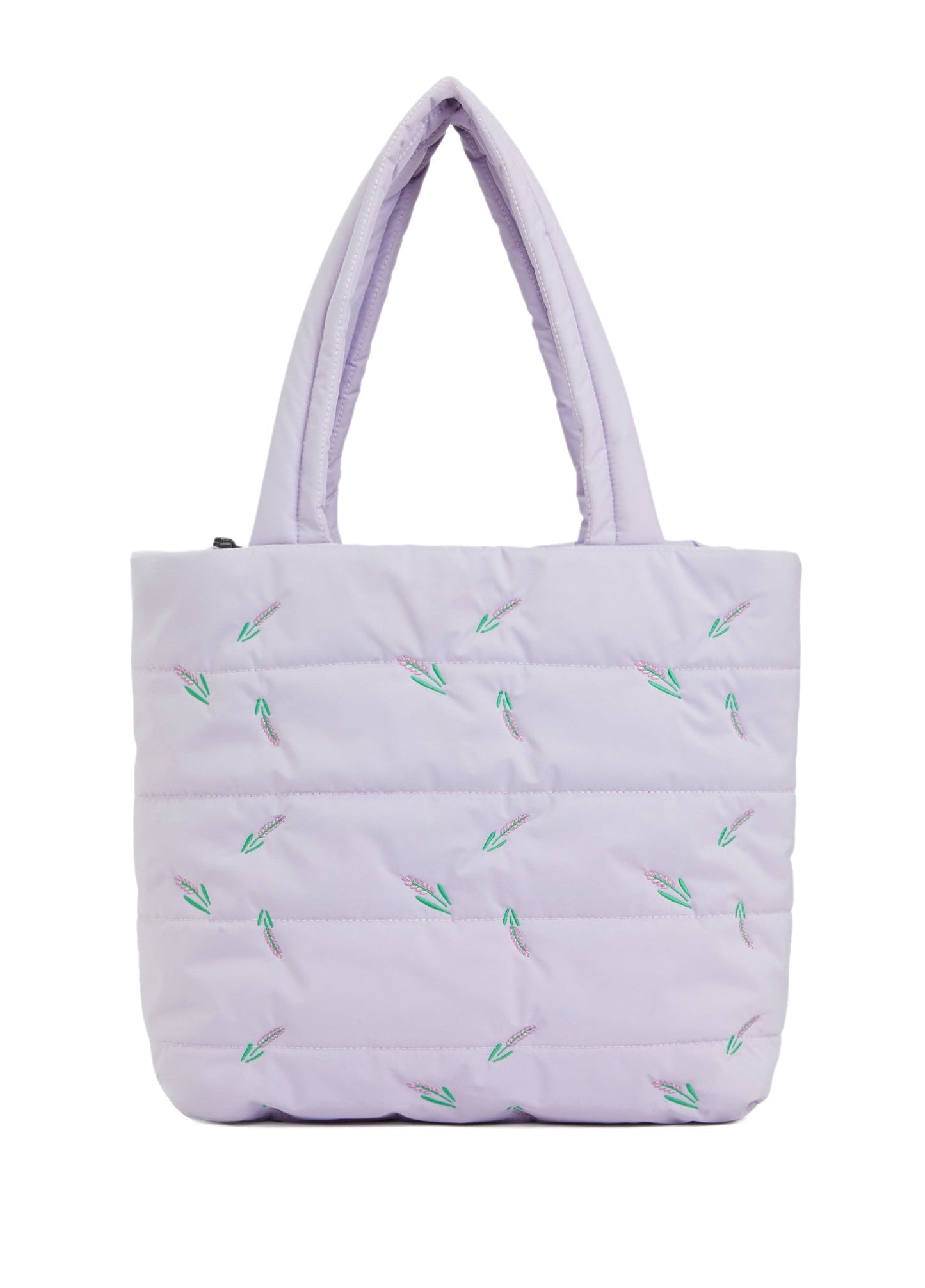 Lavanda Puffer Tote Bag