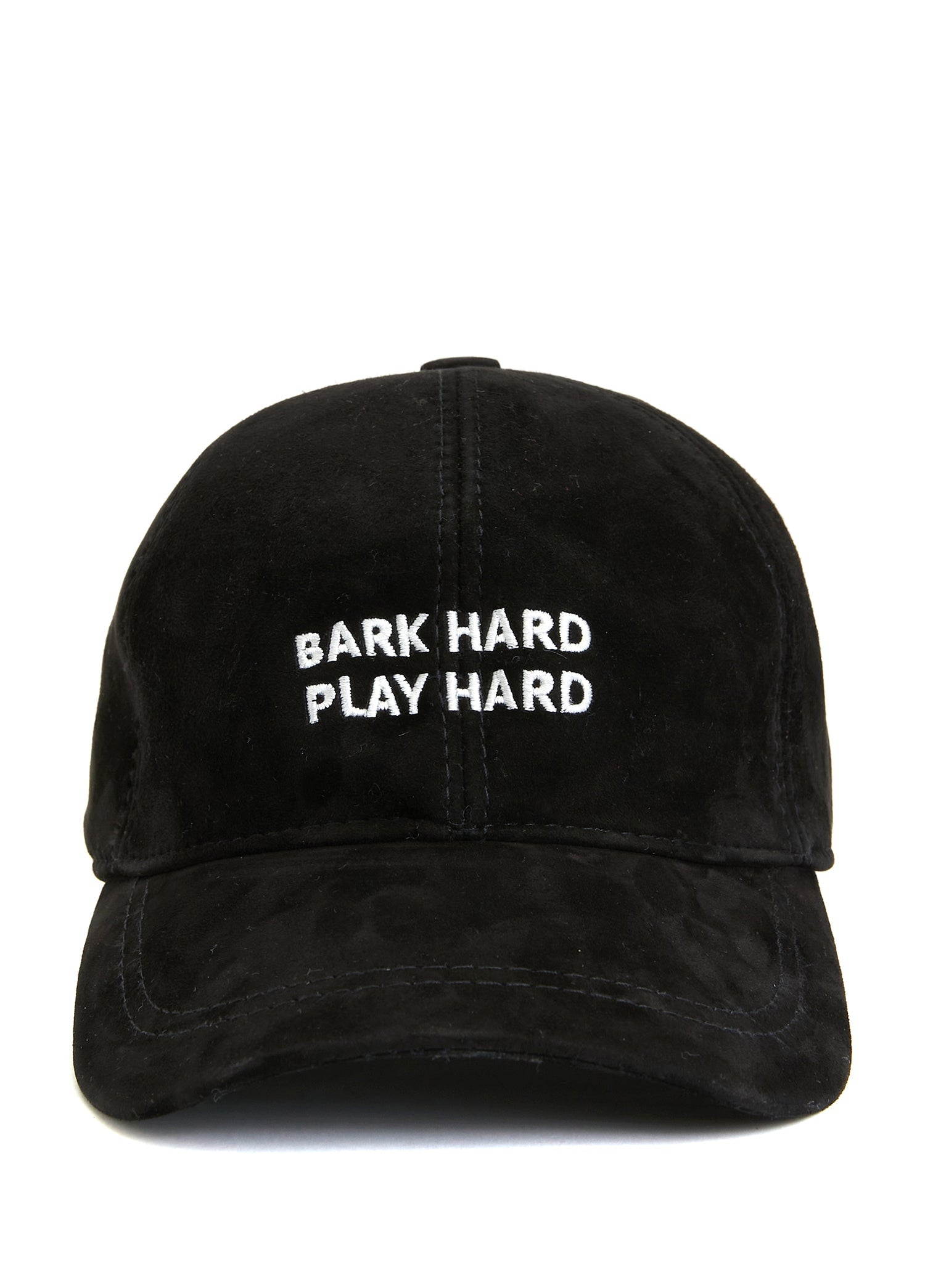Bark Hard Play Hard Suede Hat - MONS BONS