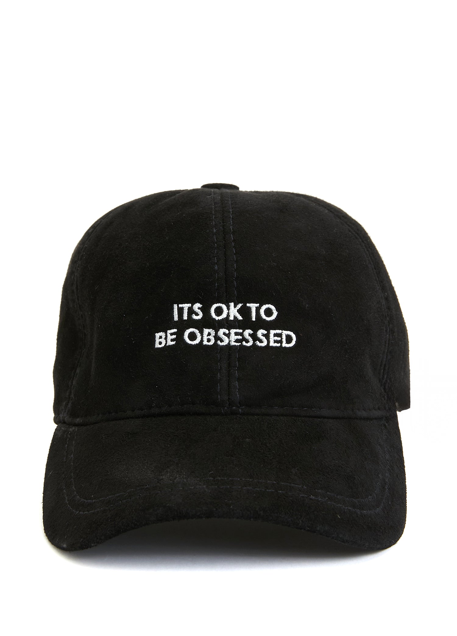 It's OK To Be Obsessed With Your Dog Suede Hat - MONS BONS