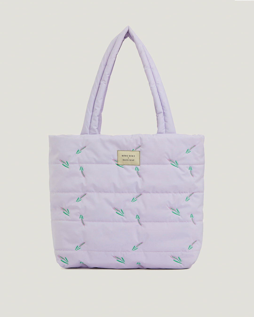 Lavanda Puffer Tote Bag