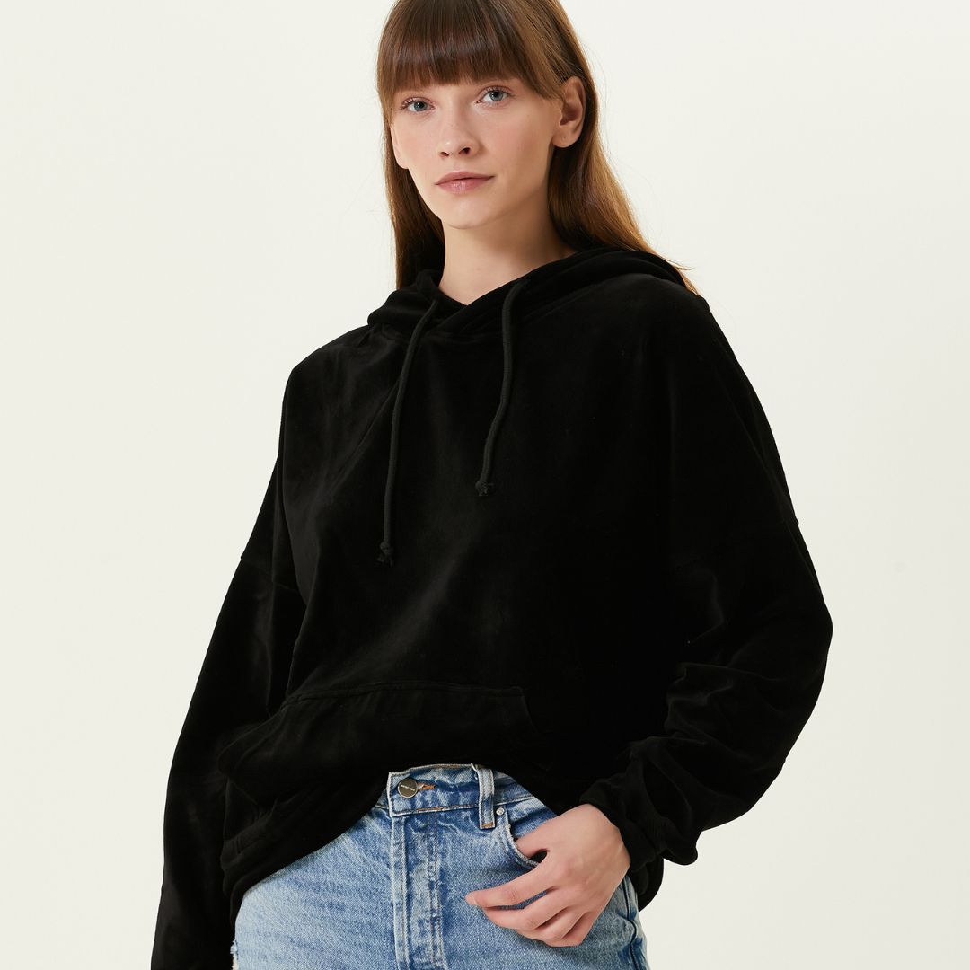 MB: Velvet Oversized Hoodie - MONS BONS