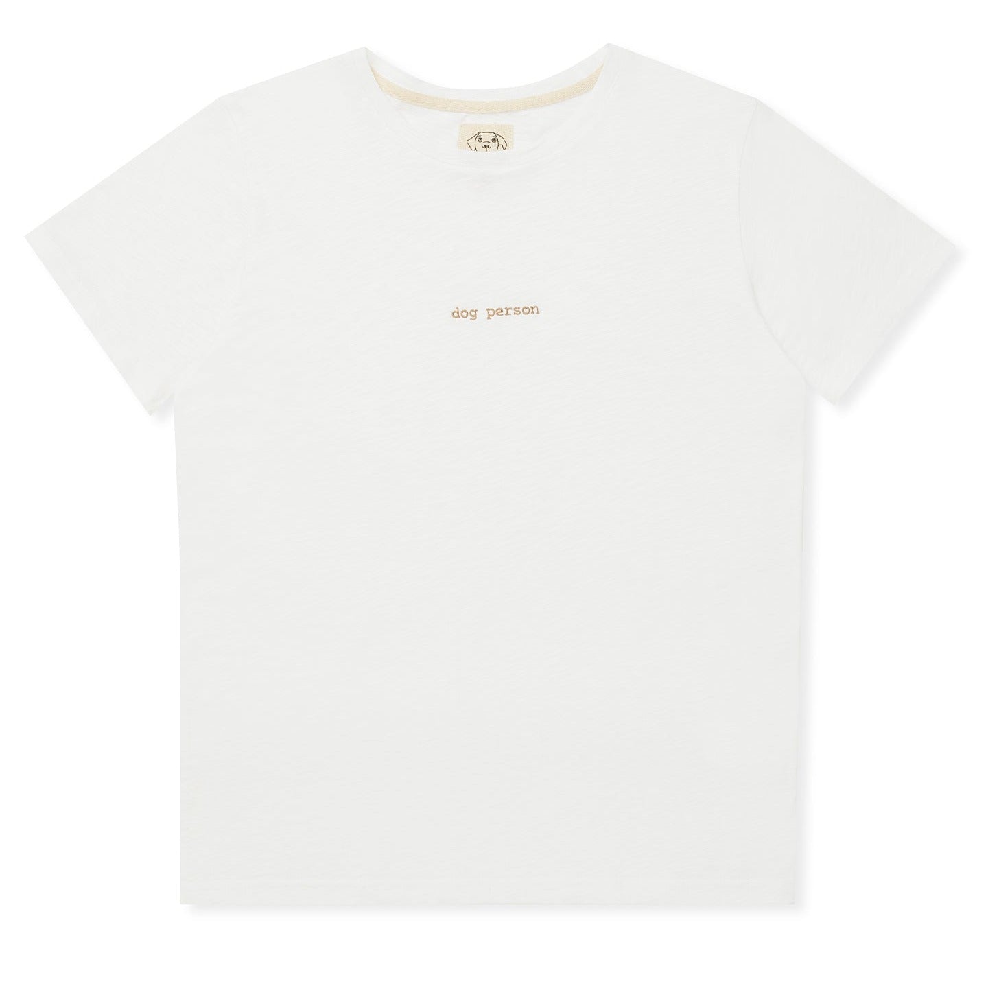 Oversized T-shirt "dog person" - MONS BONS