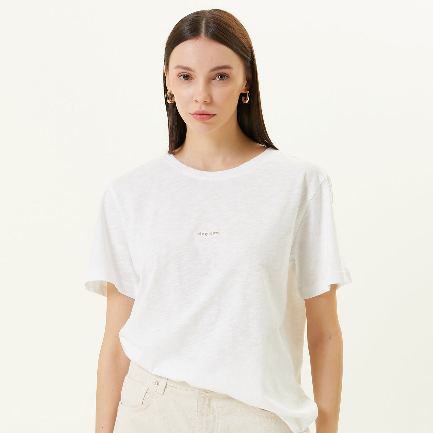 Oversized T-shirt "dog mom" - MONS BONS