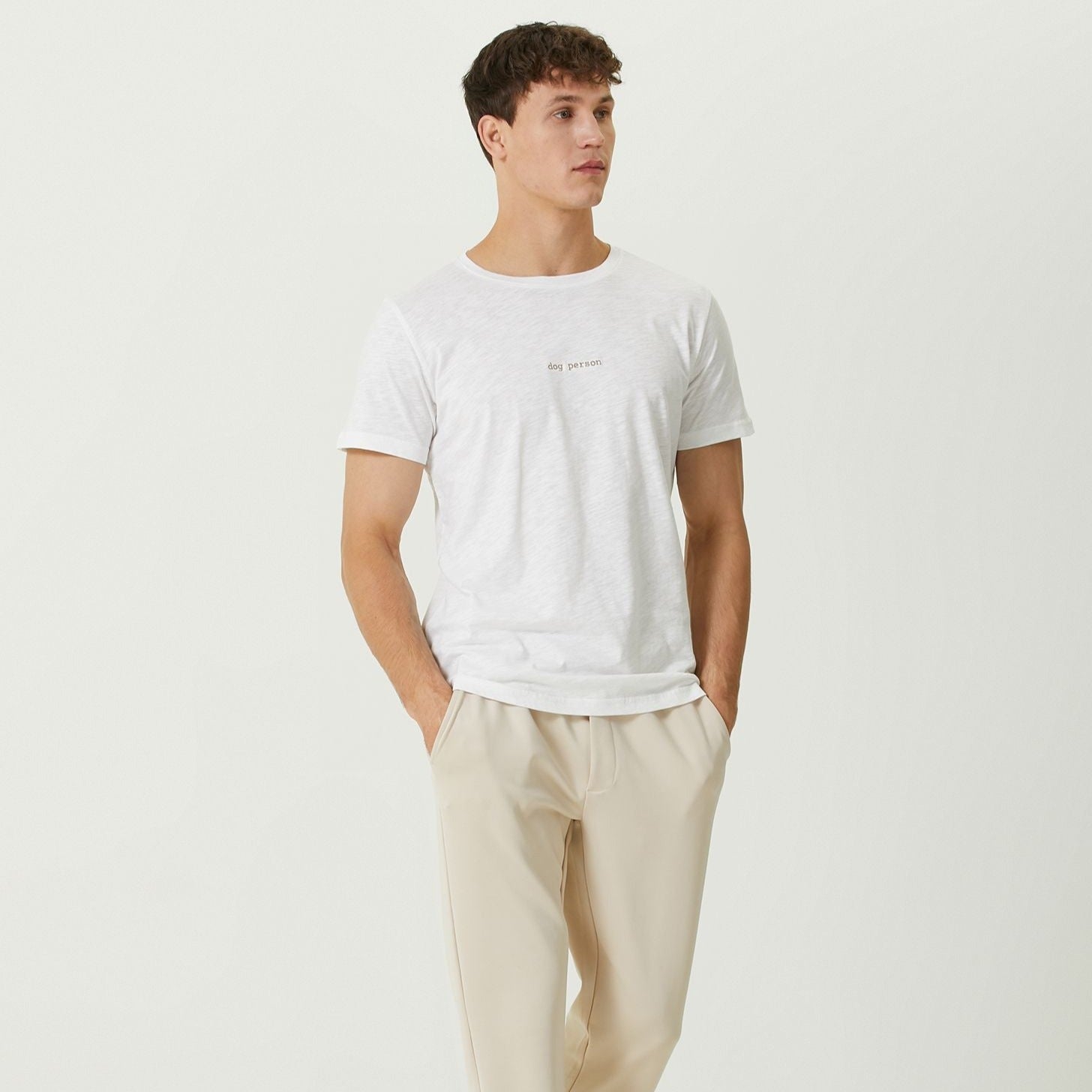 Oversized T-shirt "dog person" - MONS BONS