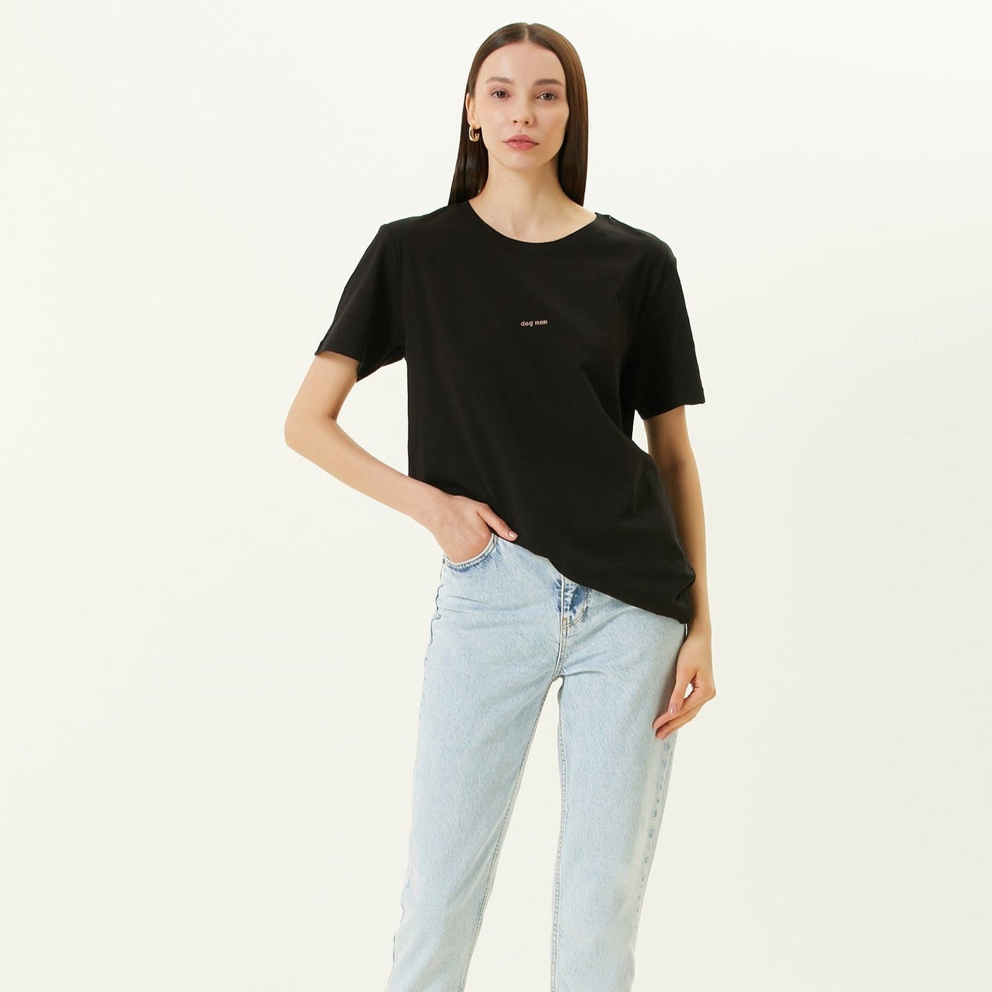 Oversized T-shirt "dog mom" - MONS BONS