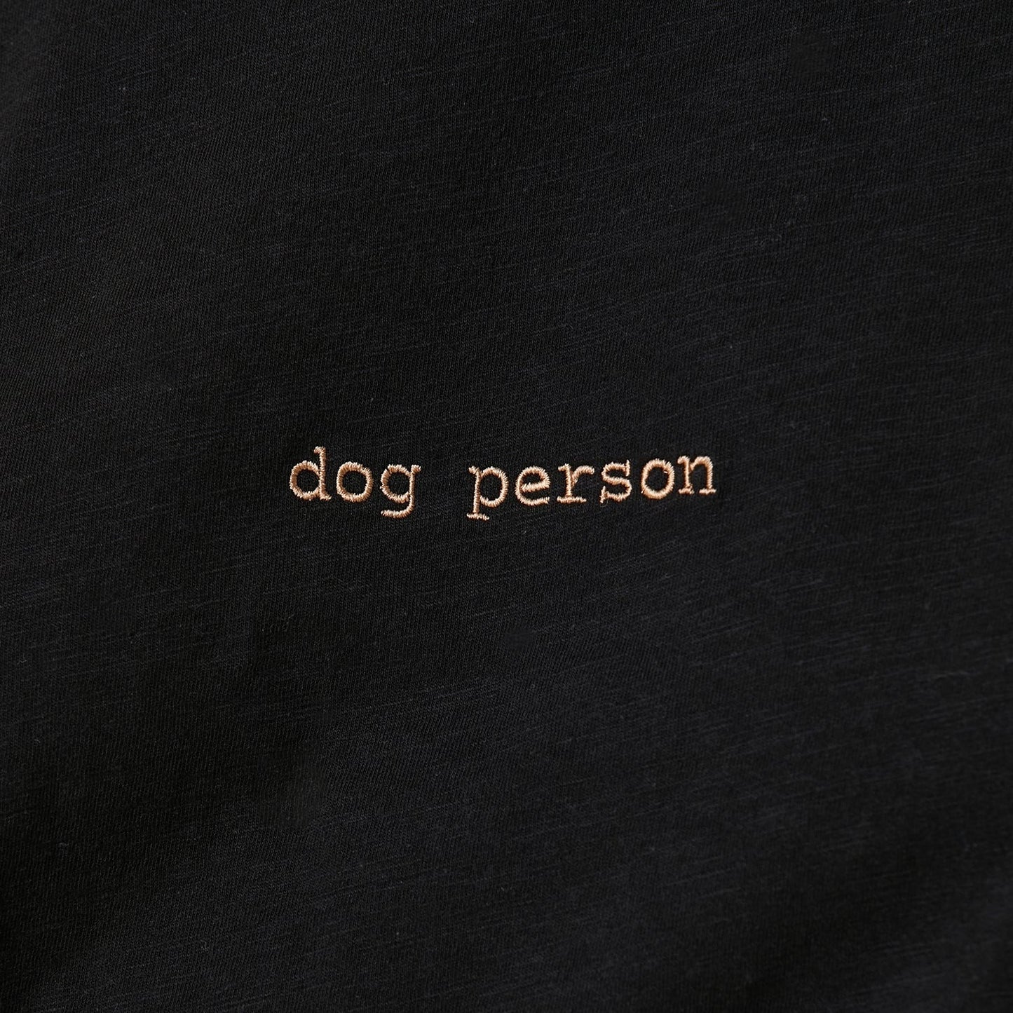 Oversized T-shirt "dog person" - MONS BONS